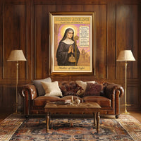 Blessed Adeline Mother of Silent Light Poster