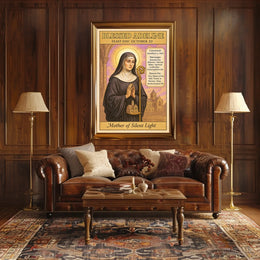 Blessed Adeline Mother of Silent Light Poster