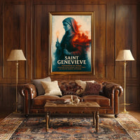 Saint Genevieve Patroness Of Paris Poster