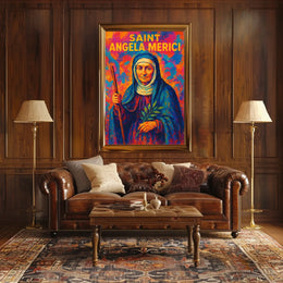 Saint Angela Merici Poster