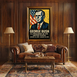 George Bush 41st President Poster