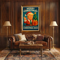 47th President Christmas 2025 Poster