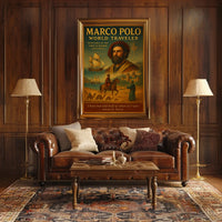 Marco Polo World Traveler Poster