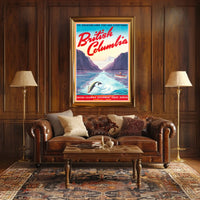 Discover British Columbia Poster