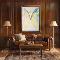 Ethereal Butterfly Wall Art Print Pastel Decor