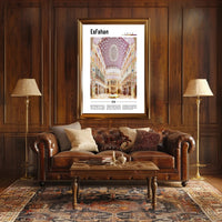 Esfahan Persian Architecture Wonders Cultural or Heritage Poster PosterGoat