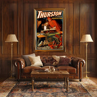 Thurston Vintage Magic Show Art Print - Cultural Poster