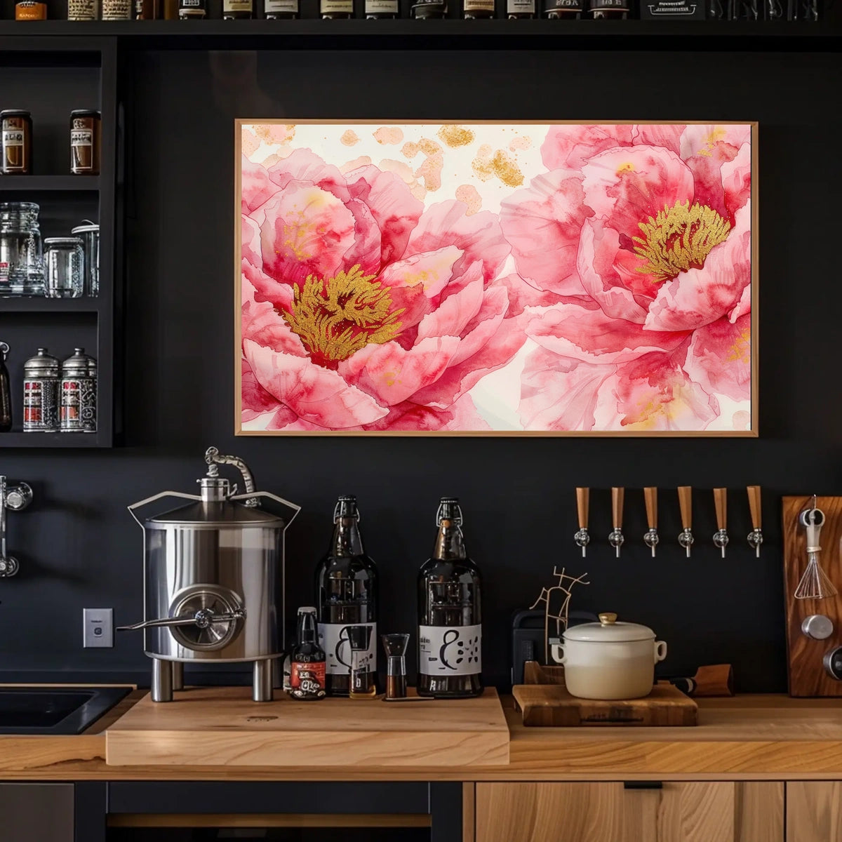 Blossoming Elegance Poster