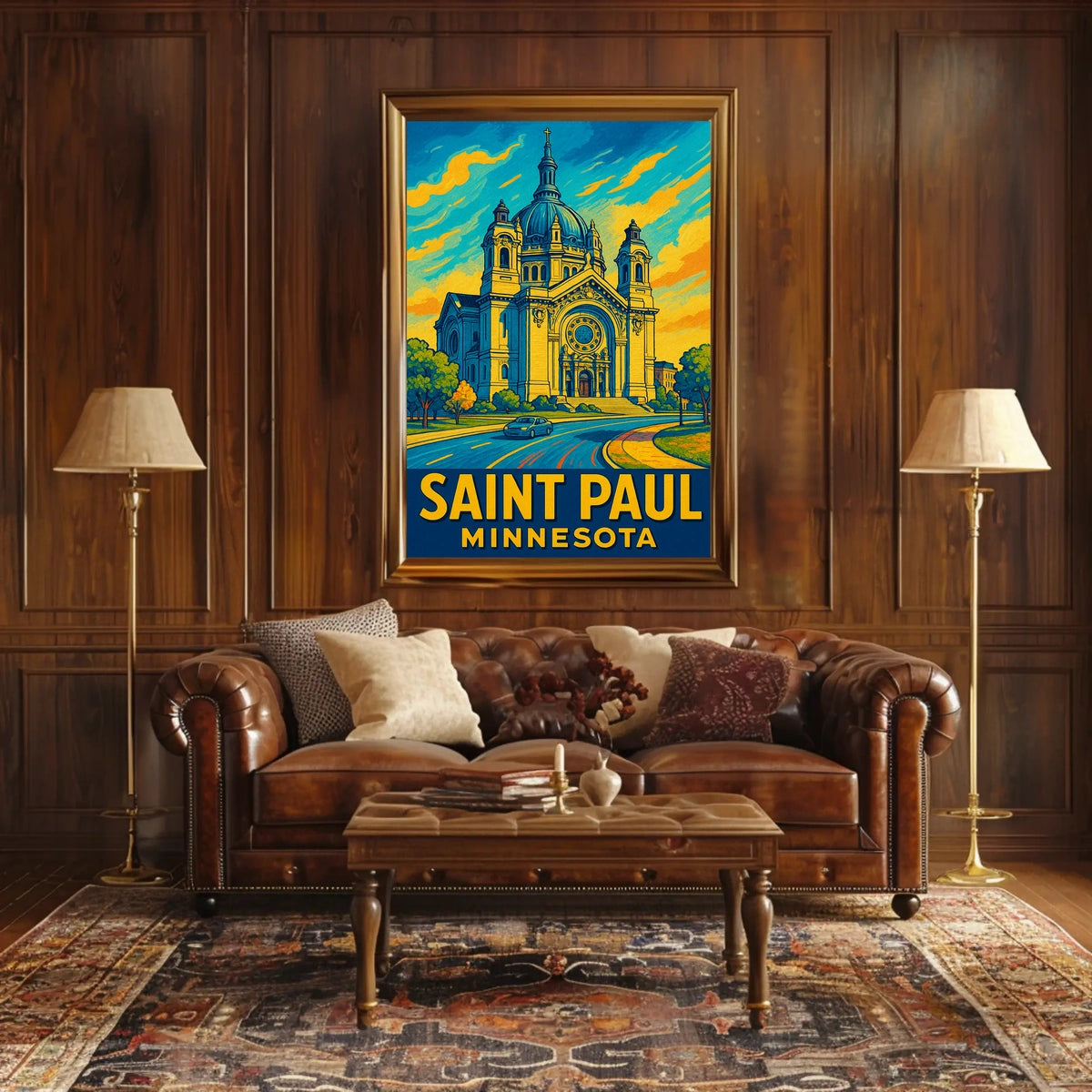 Saint Paul, Minnesota Poster