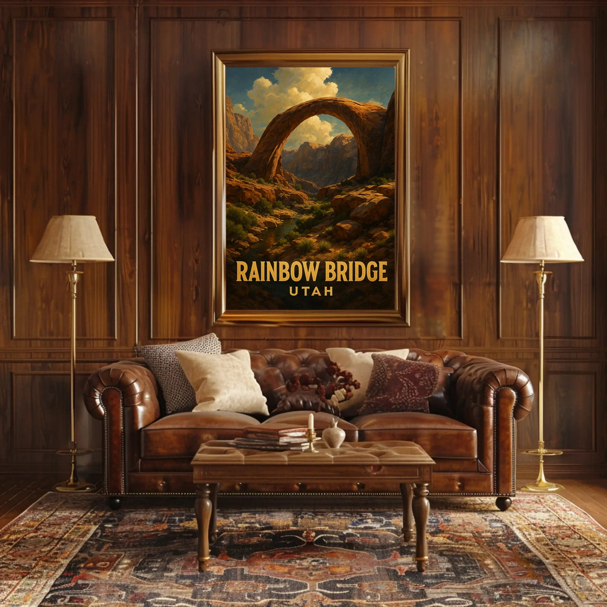 Rainbow Bridge Utah Poster