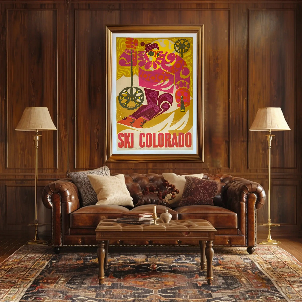 Ski Colorado Poster