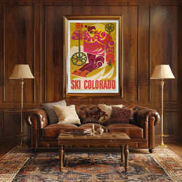 Ski Colorado Poster