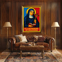 St. Catherine of Bologna Poster
