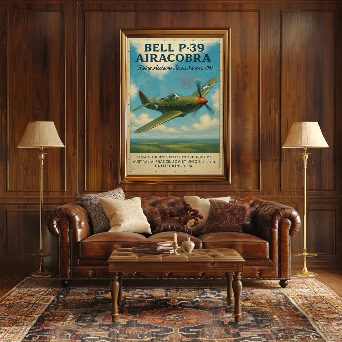Bell P-39 Airacobra Poster