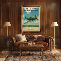 Bell P-39 Airacobra Poster