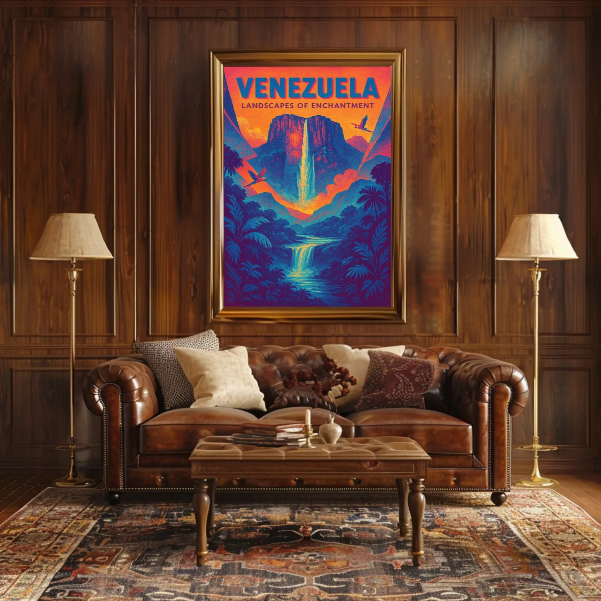 Venezuela Landscapes Of Enchantment Poster