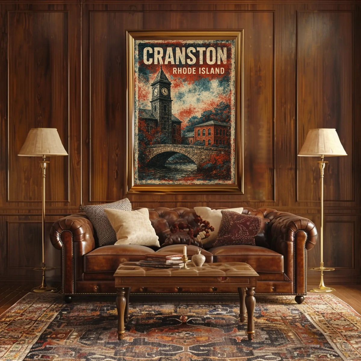 Cranston, Rhode Island Poster