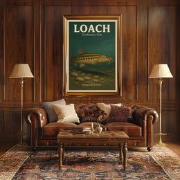 Loach Freshwater Fish Poster