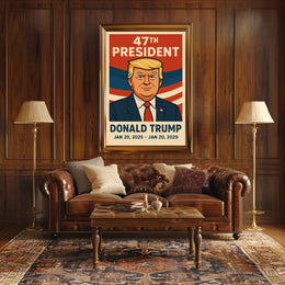 Donald Trump The Pinnacle of Leadership Poster