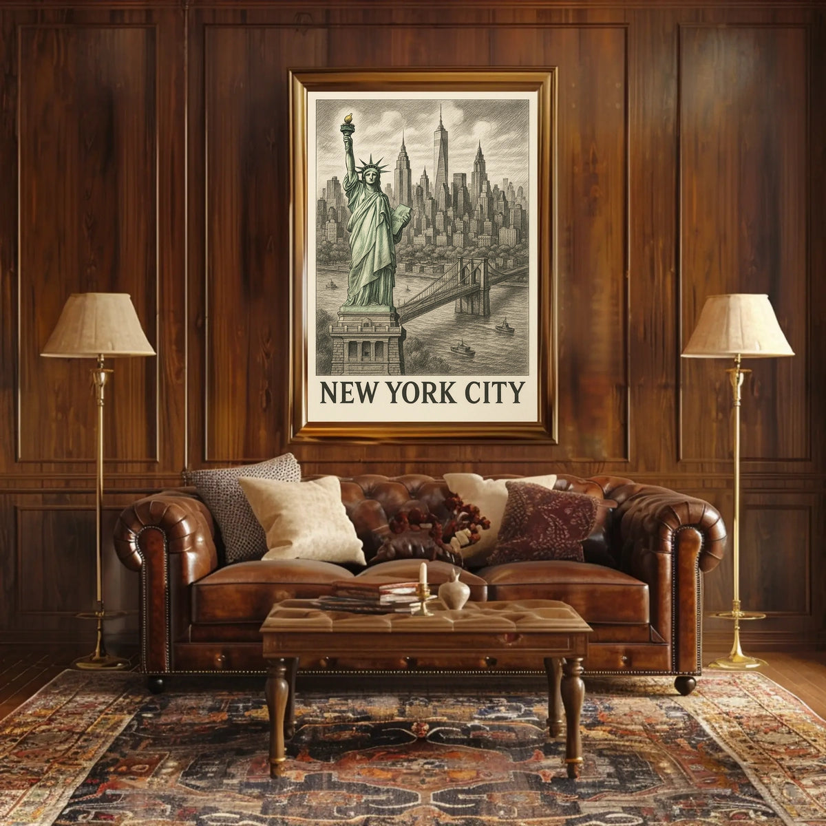Iconic New York City Poster