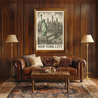 Iconic New York City Poster