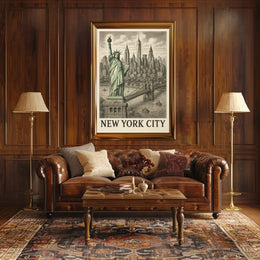 Iconic New York City Poster