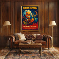 Albert Einstein The Theory Of Poster