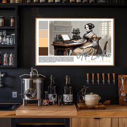 Tribute to Ada Lovelace Poster