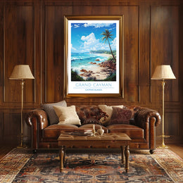 Grand Cayman Beachscape Poster