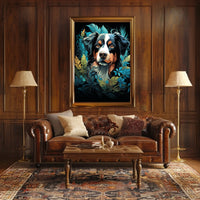 Majestic Canine Portrait Poster