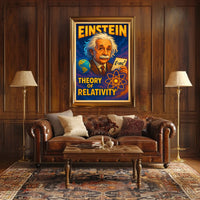 Einstein Theory Of Relativity Poster