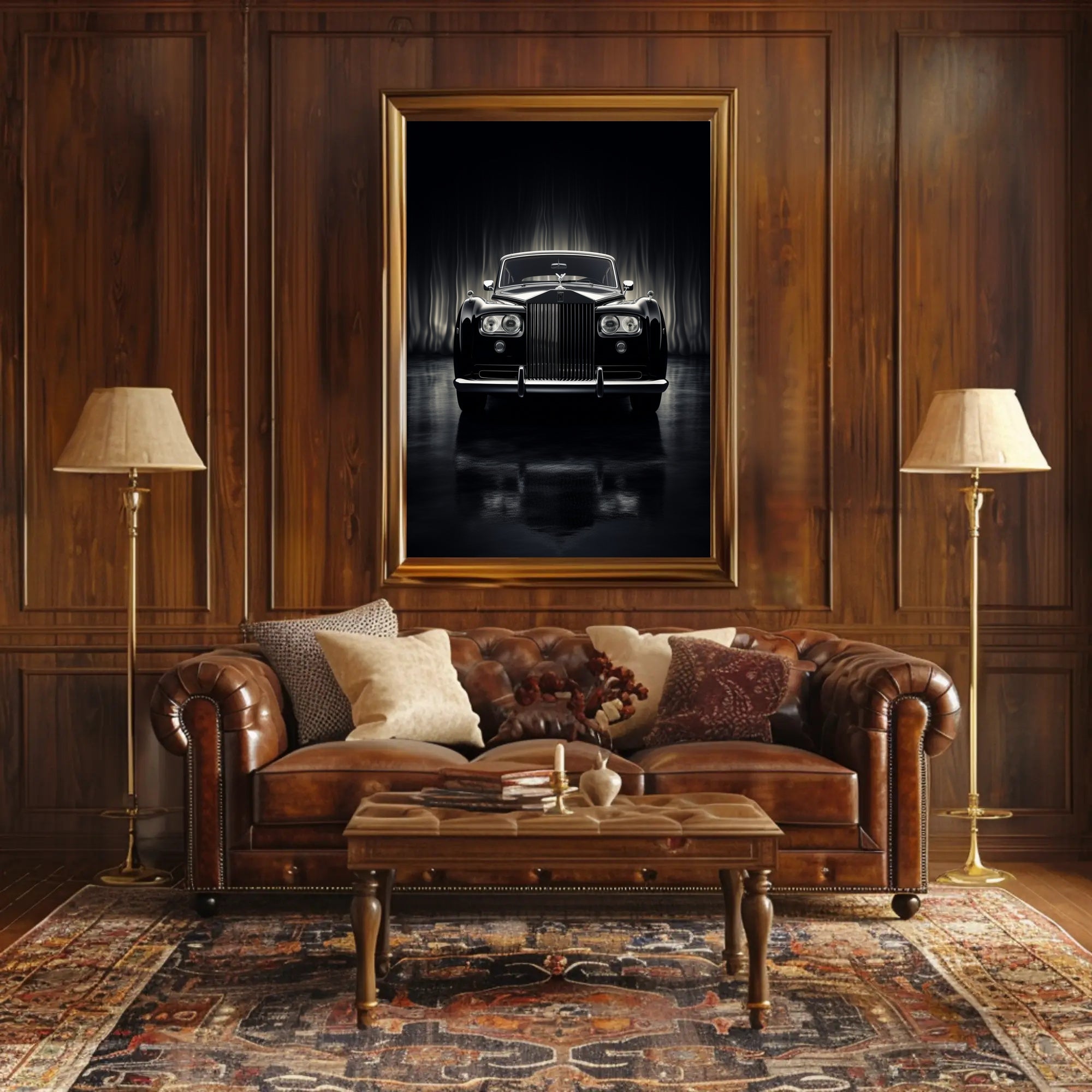Elegance on Wheels Poster PosterGoat