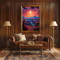 Canyon Sunset Serenity Poster PosterGoat