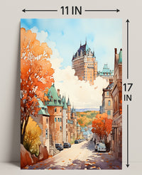 Autumn In The City Poster