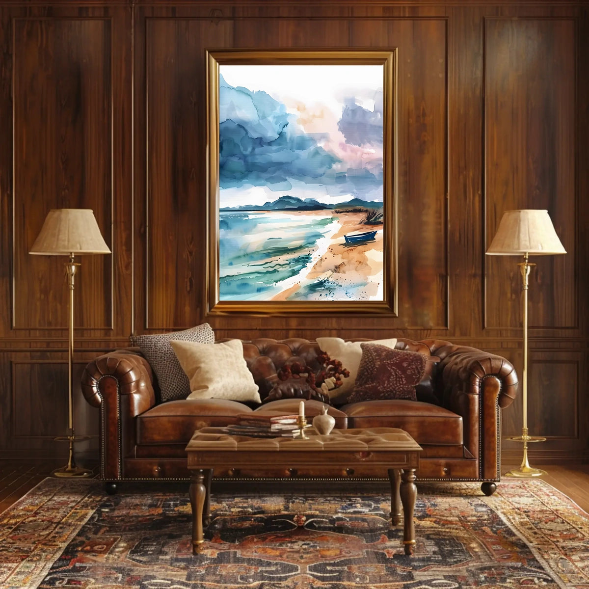 Tranquil Shoreline Poster