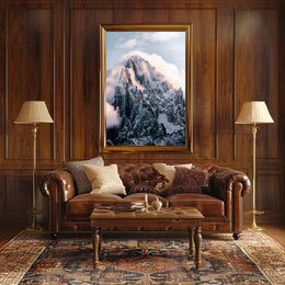 Majestic Mountain Peaks Poster