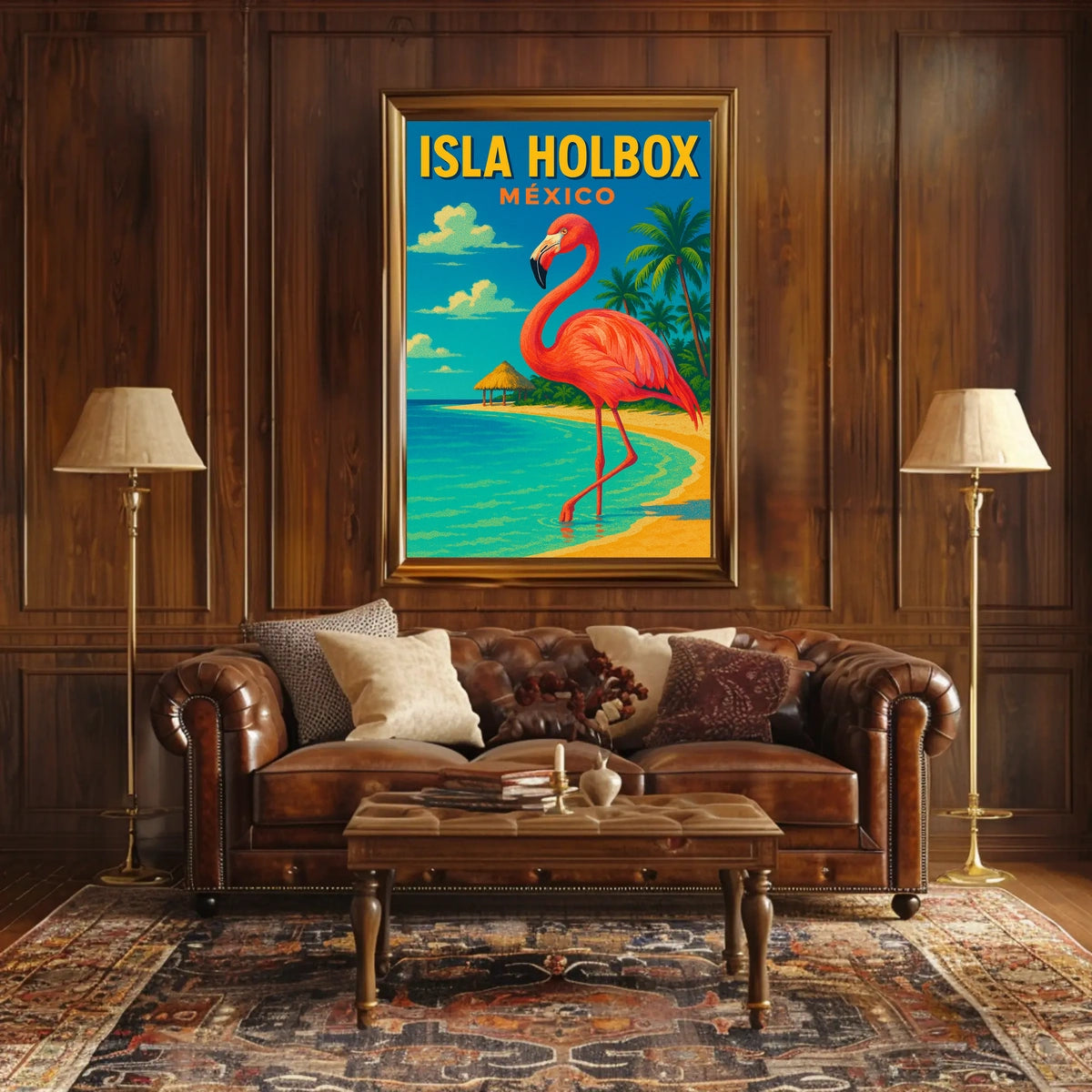 Isla Holbox Tropical Paradise Poster