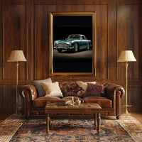 Classic Luxury Car Showcase Poster PosterGoat