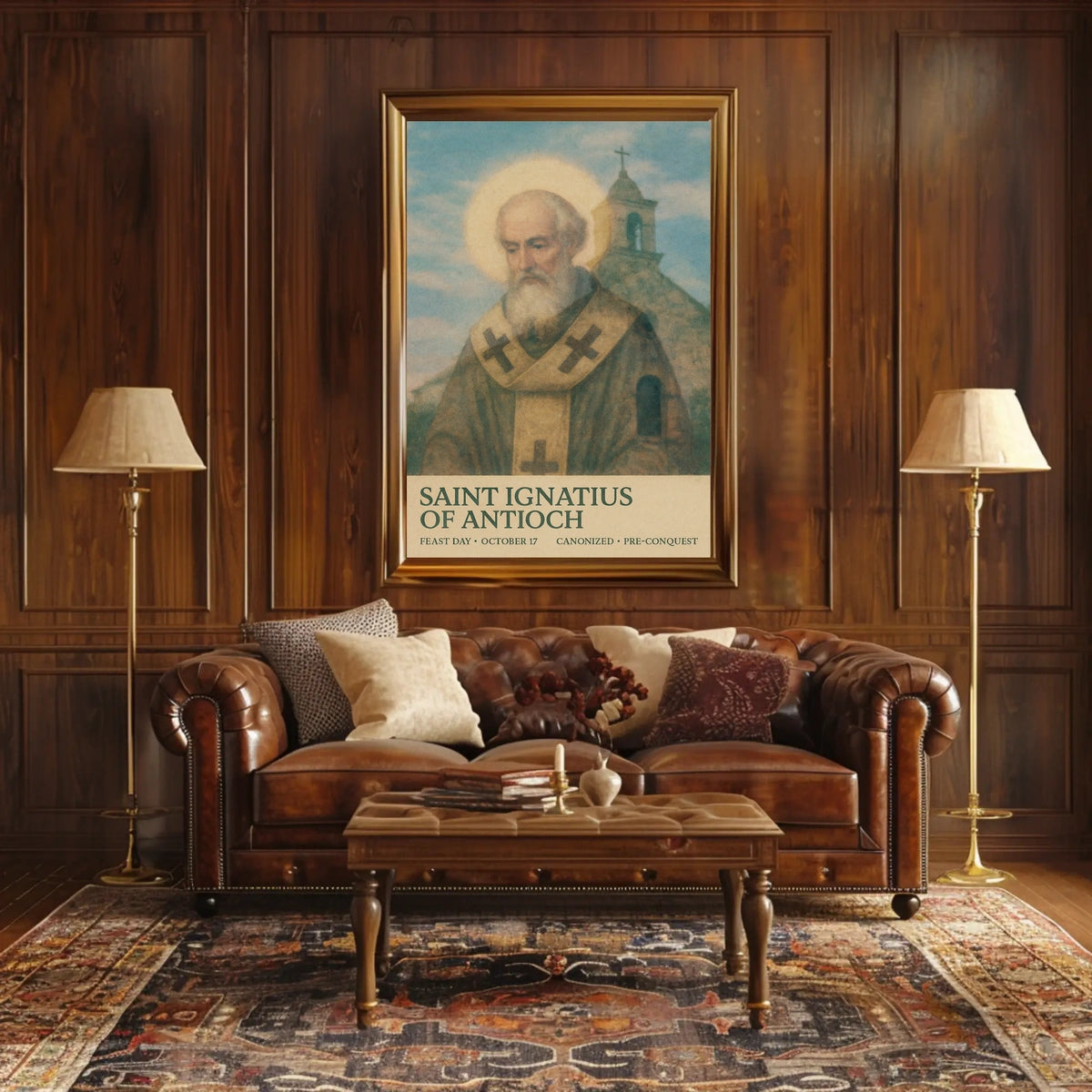 Saint Ignatius Of Antioch Poster