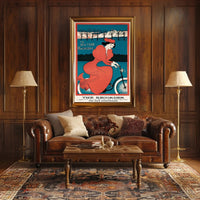 The New York Recorder Cycling Poster PosterGoat