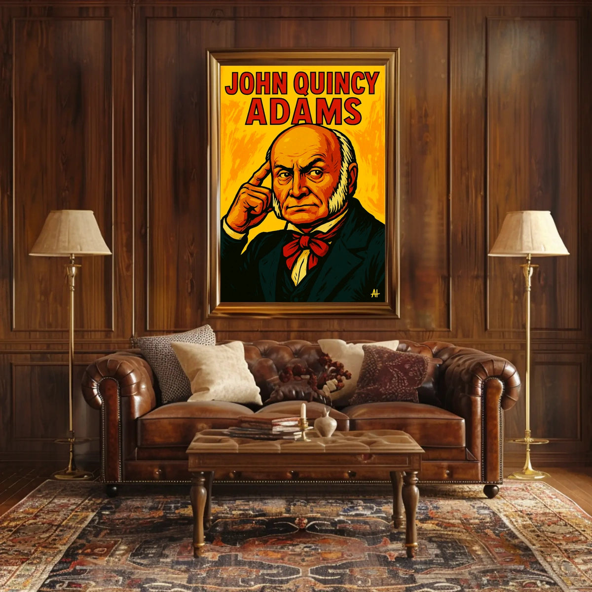 John Quincy Adams Poster