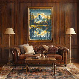 Yosemite Poster Art Poster
