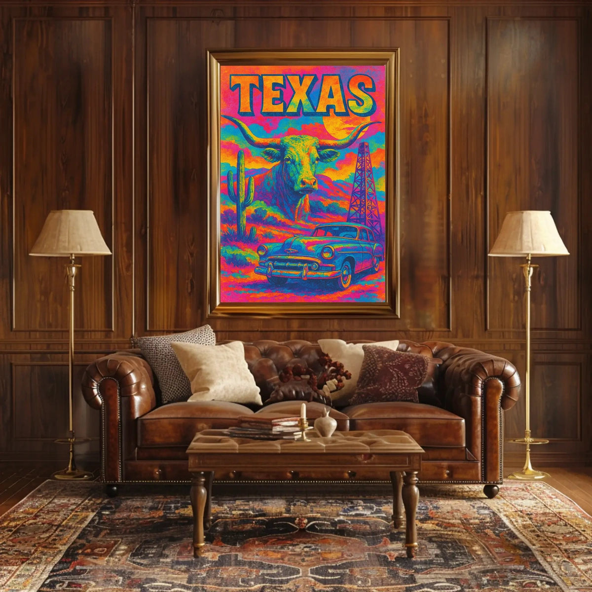 Texas Vibes Poster