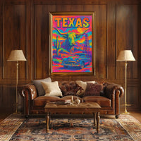 Texas Vibes Poster
