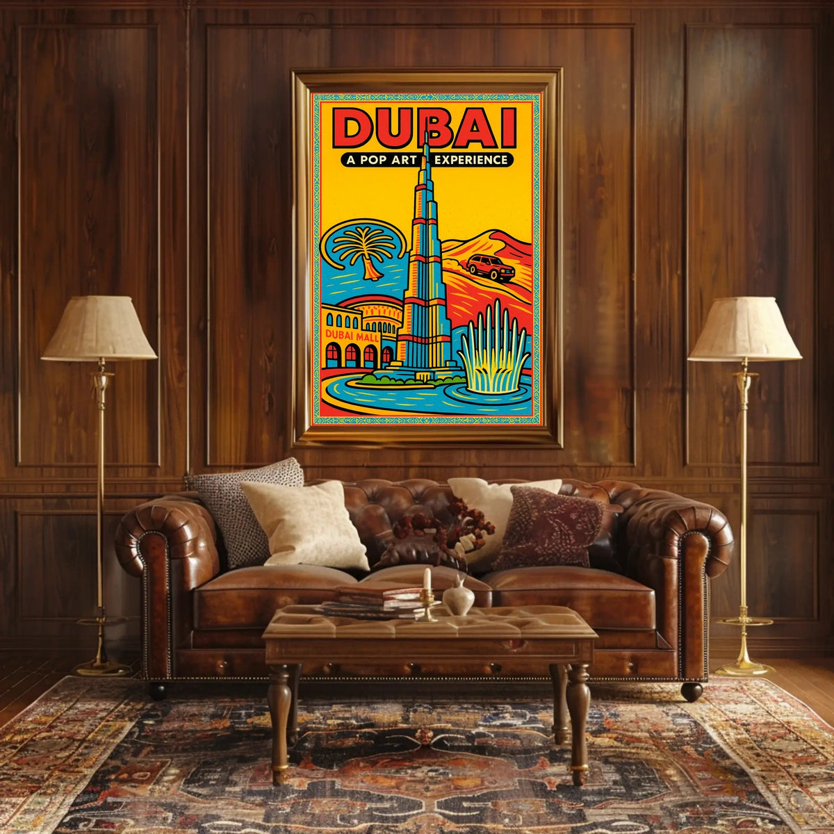 Dubai A Pop Art Experience Poster