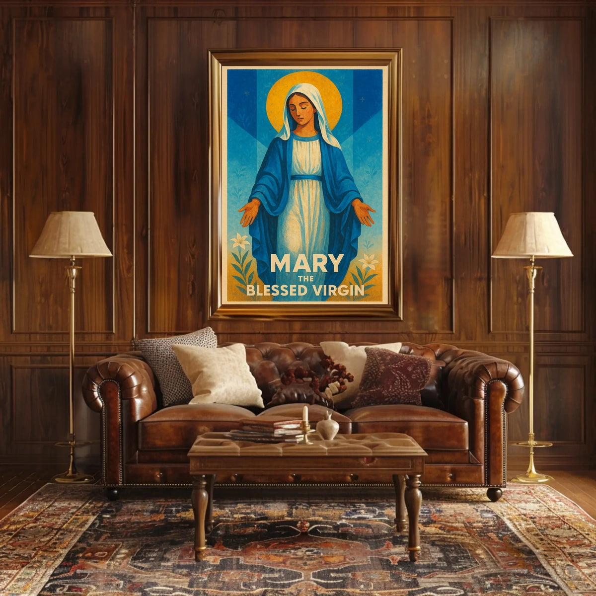 Mary The Blessed Virgin Poster