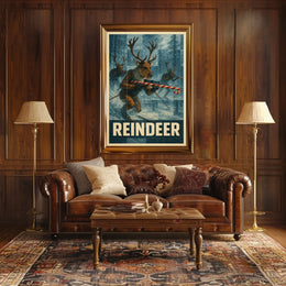 Reindeer Patrol Poster