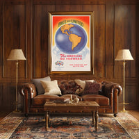 Free and United: Pan American Day Poster PosterGoat