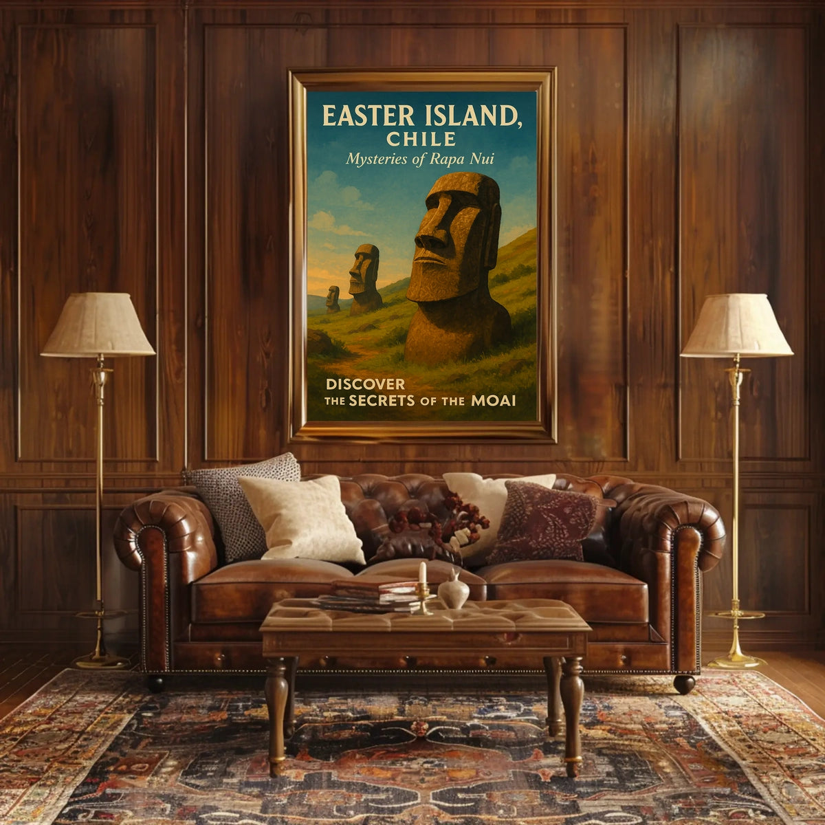 Discover the Mysteries of Easter Island Poster