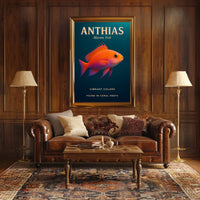 Anthias Marine Fish Poster